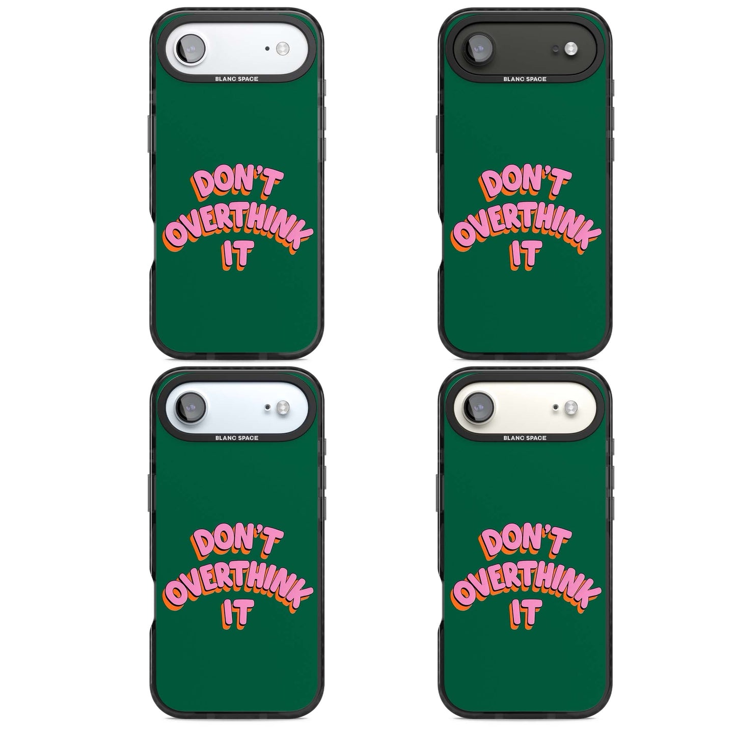 N'y réfléchissez pas trop.