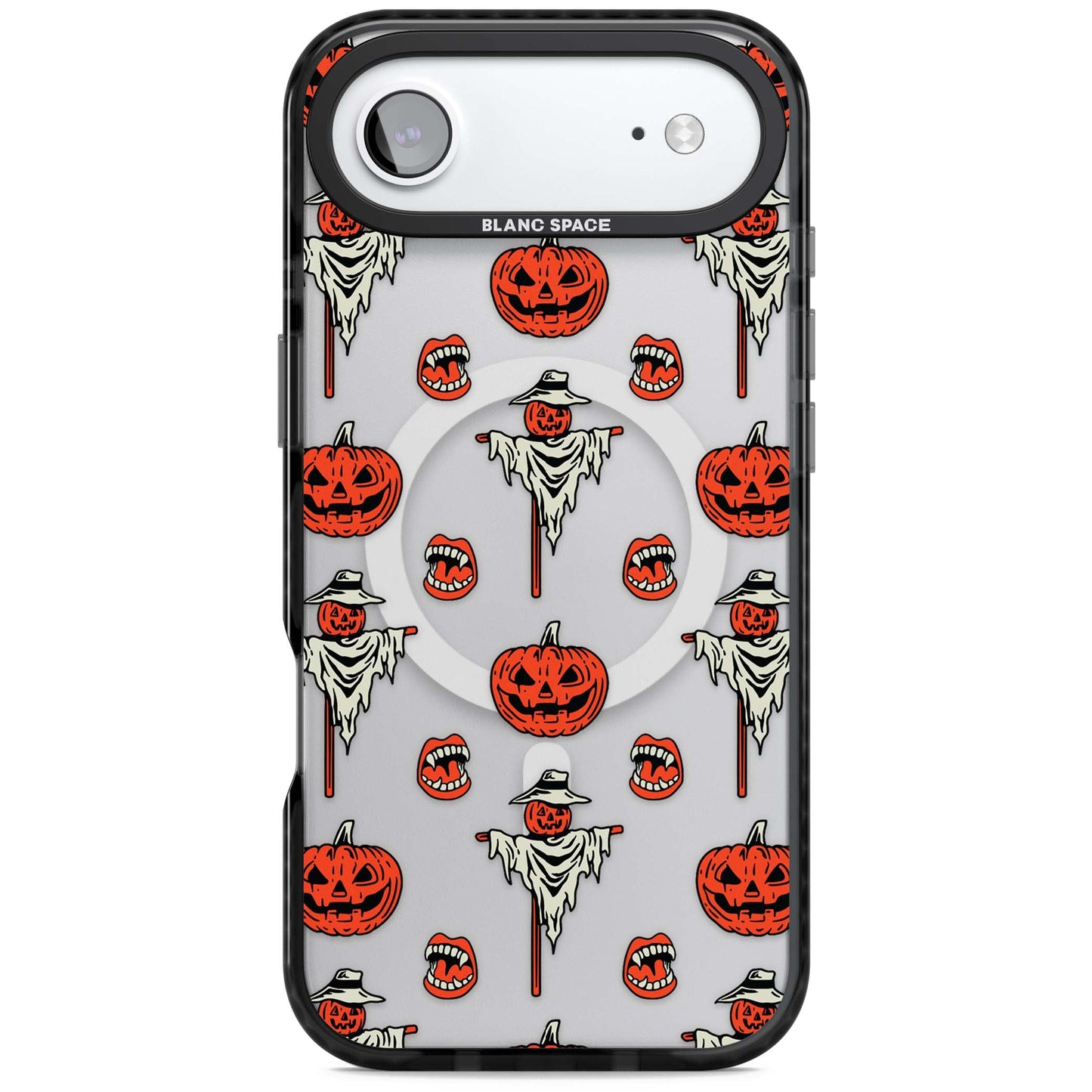 Retro Red Pumpkins & Scarecrows