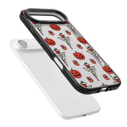 Retro Red Pumpkins & Scarecrows