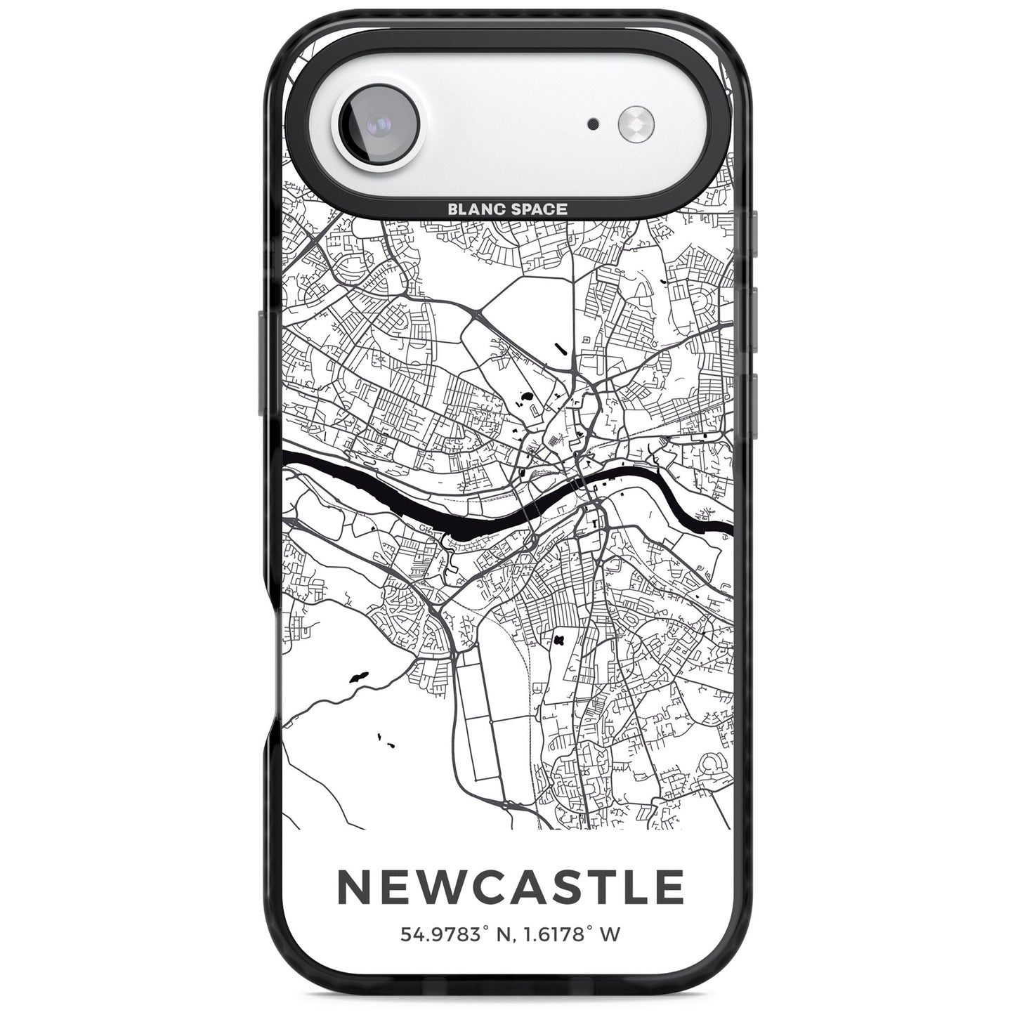 Stadtplan von Newcastle