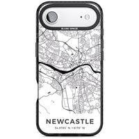 Stadtplan von Newcastle