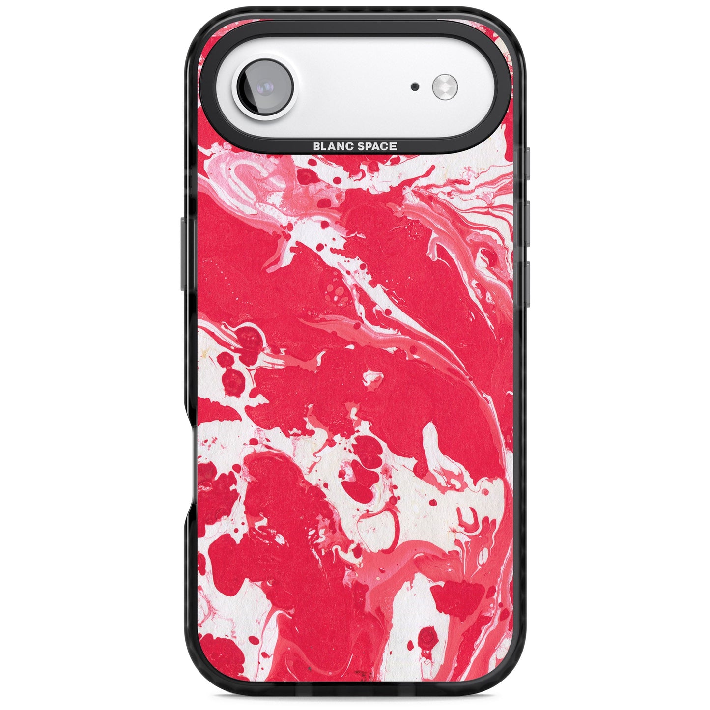 Red & White Marbled