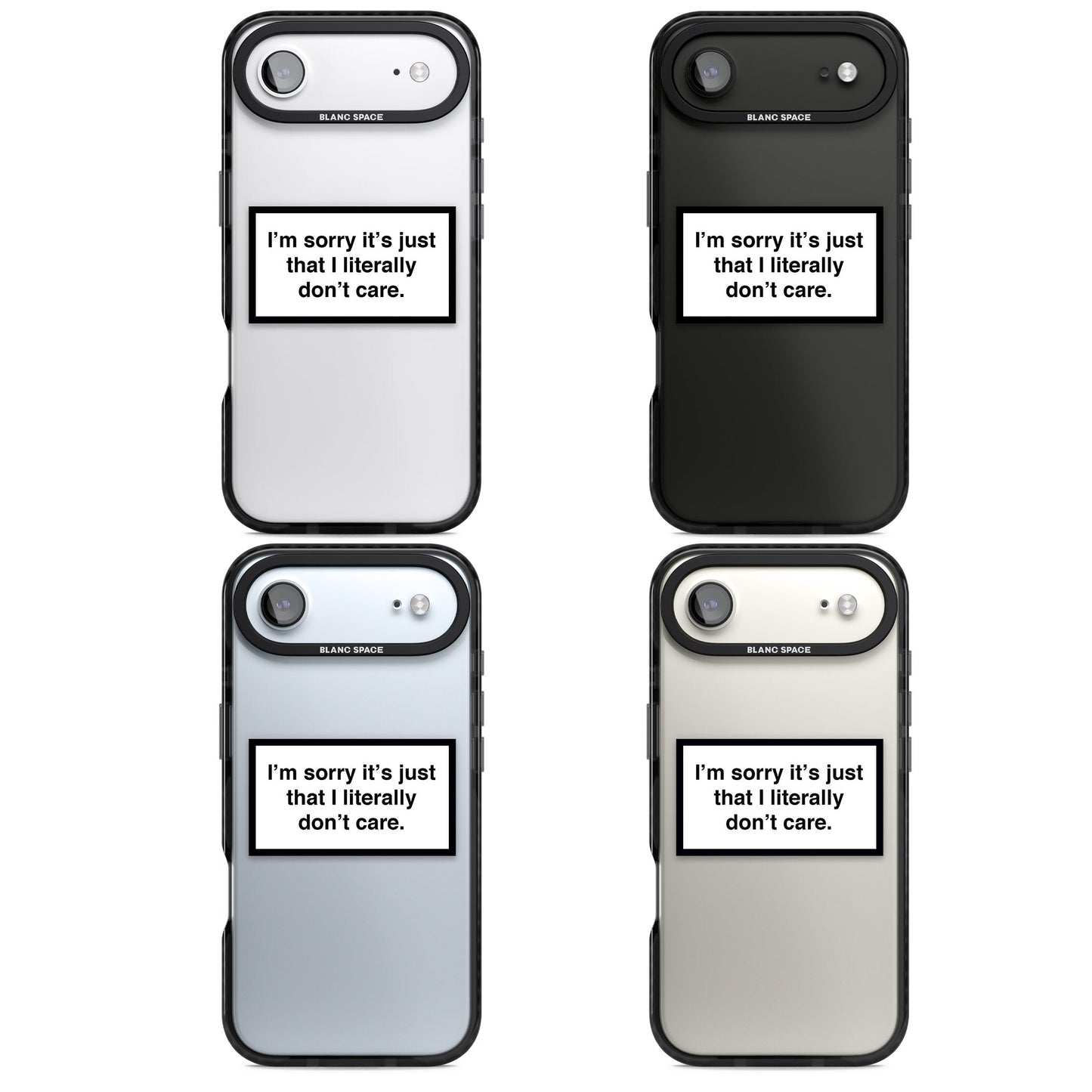 Literally Don'T Care