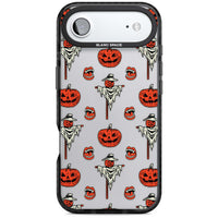 Retro Red Pumpkins & Scarecrows