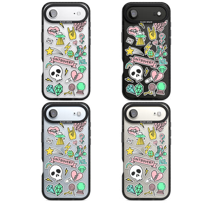 Autocollant introverti