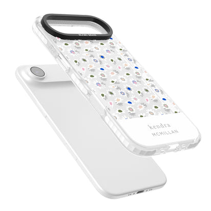 Personalised Grey & White Daisies