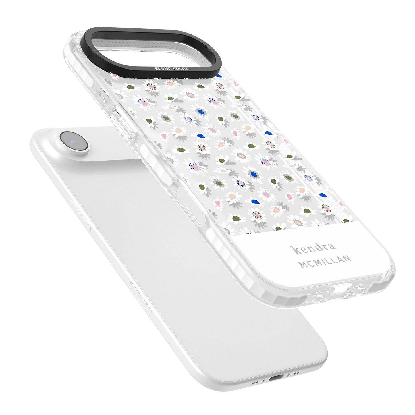 Personalised Grey & White Daisies