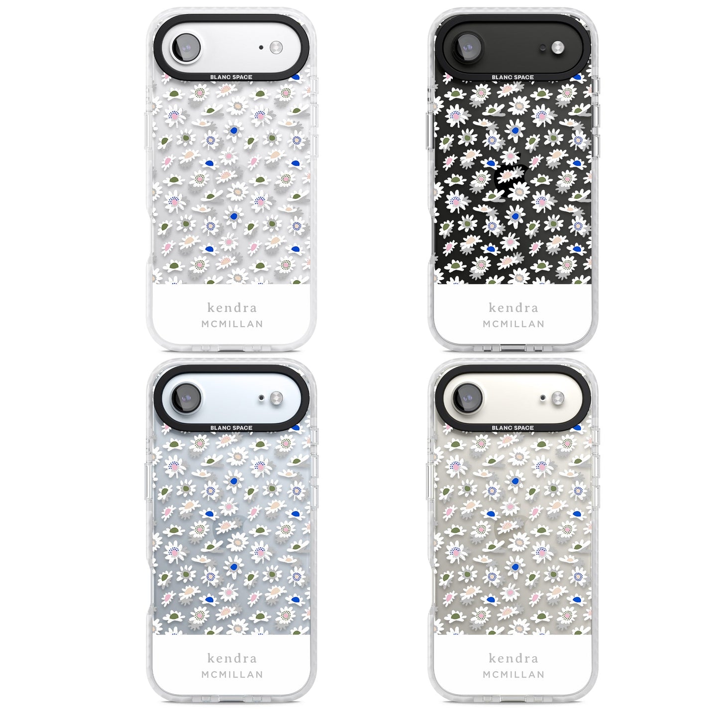 Personalised Grey & White Daisies