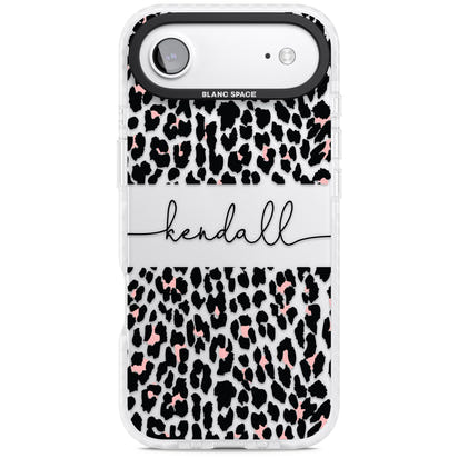 Personalised Cursive Leopard Spots