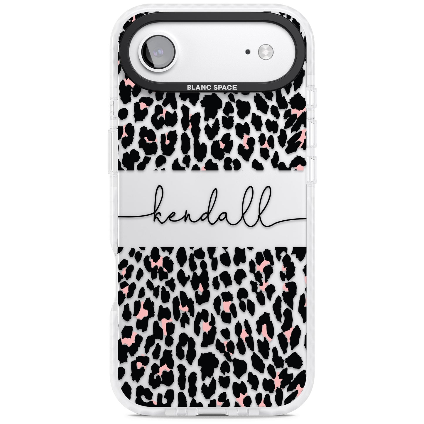 Personalised Cursive Leopard Spots