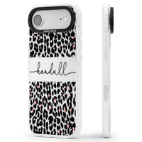 Personalised Cursive Leopard Spots