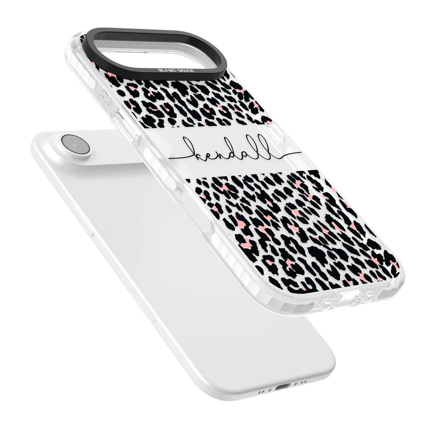 Personalised Cursive Leopard Spots