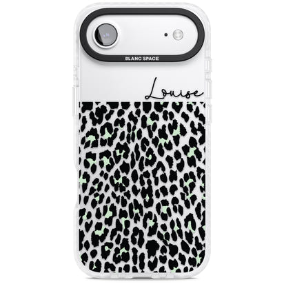 Personalised Seafoam Leopard