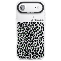 Personalised Seafoam Leopard