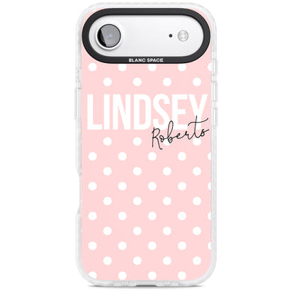 Personalised Pink Polka