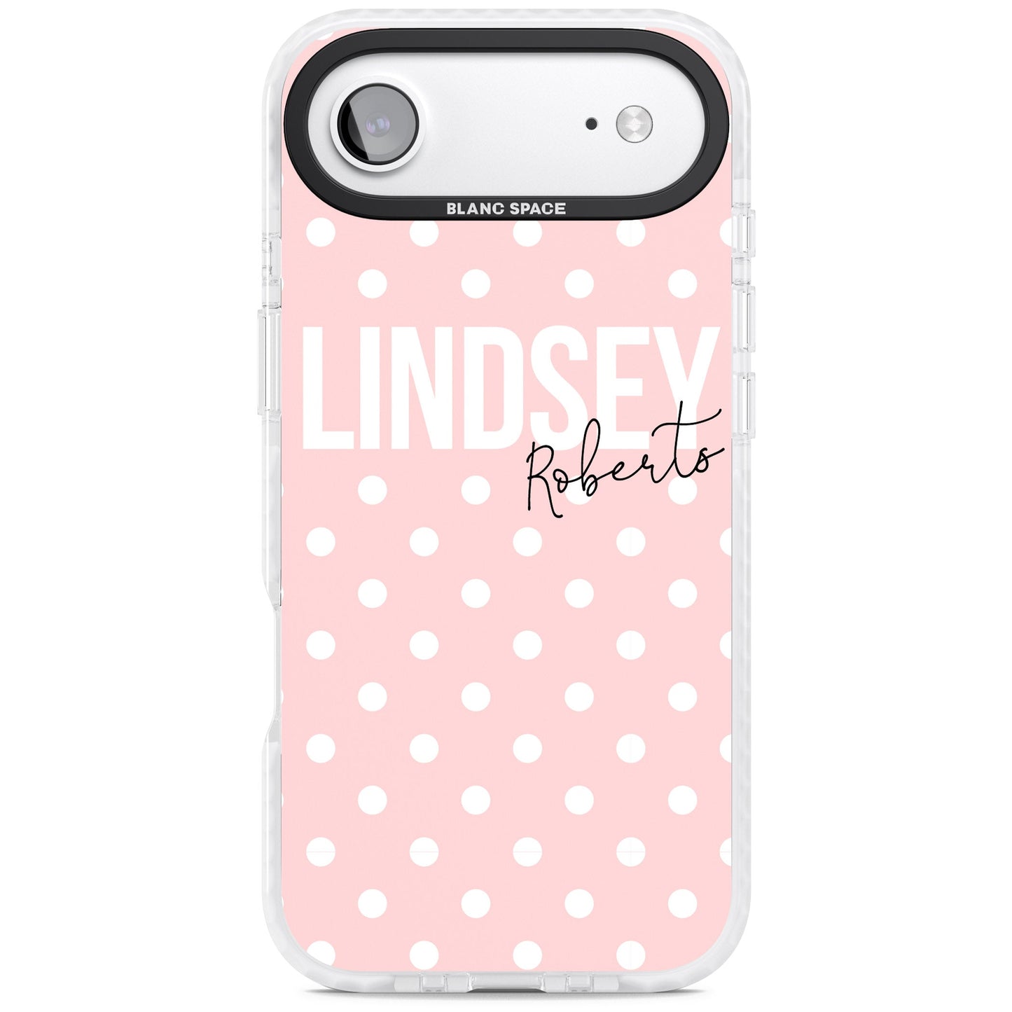 Personalised Pink Polka