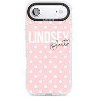 Personalised Pink Polka