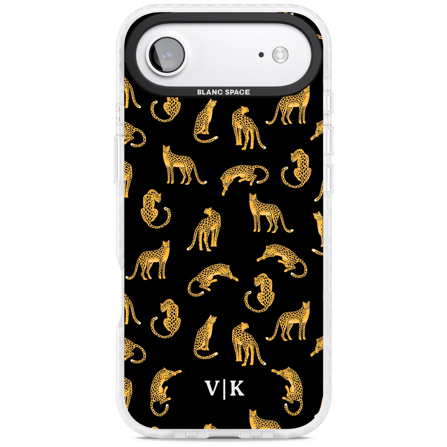 Personalised Gold Cheetah Pattern