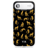 Personalised Gold Cheetah Pattern