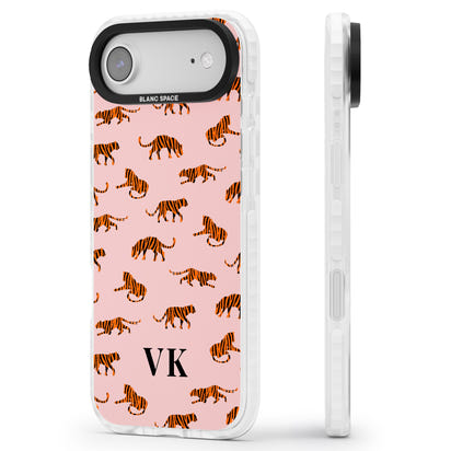 Personalised Pink Safari Tiger Pattern