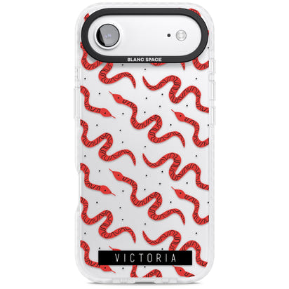 Personalised Red Snake Pattern