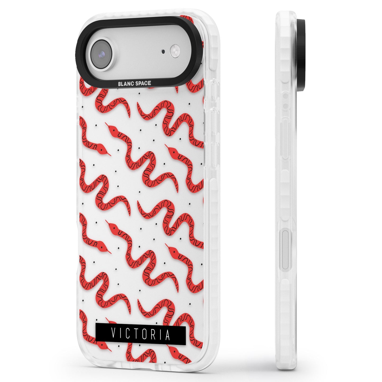 Personalised Red Snake Pattern