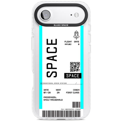 Personalised Space Travel Ticket