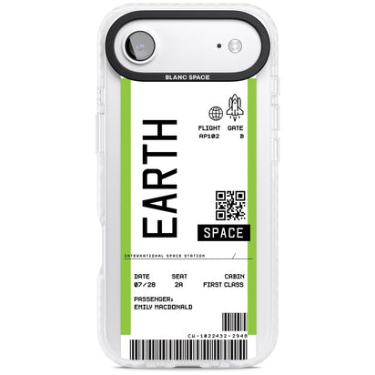 Personalised Earth Travel Ticket
