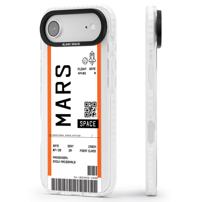 Personalised Mars Travel Ticket