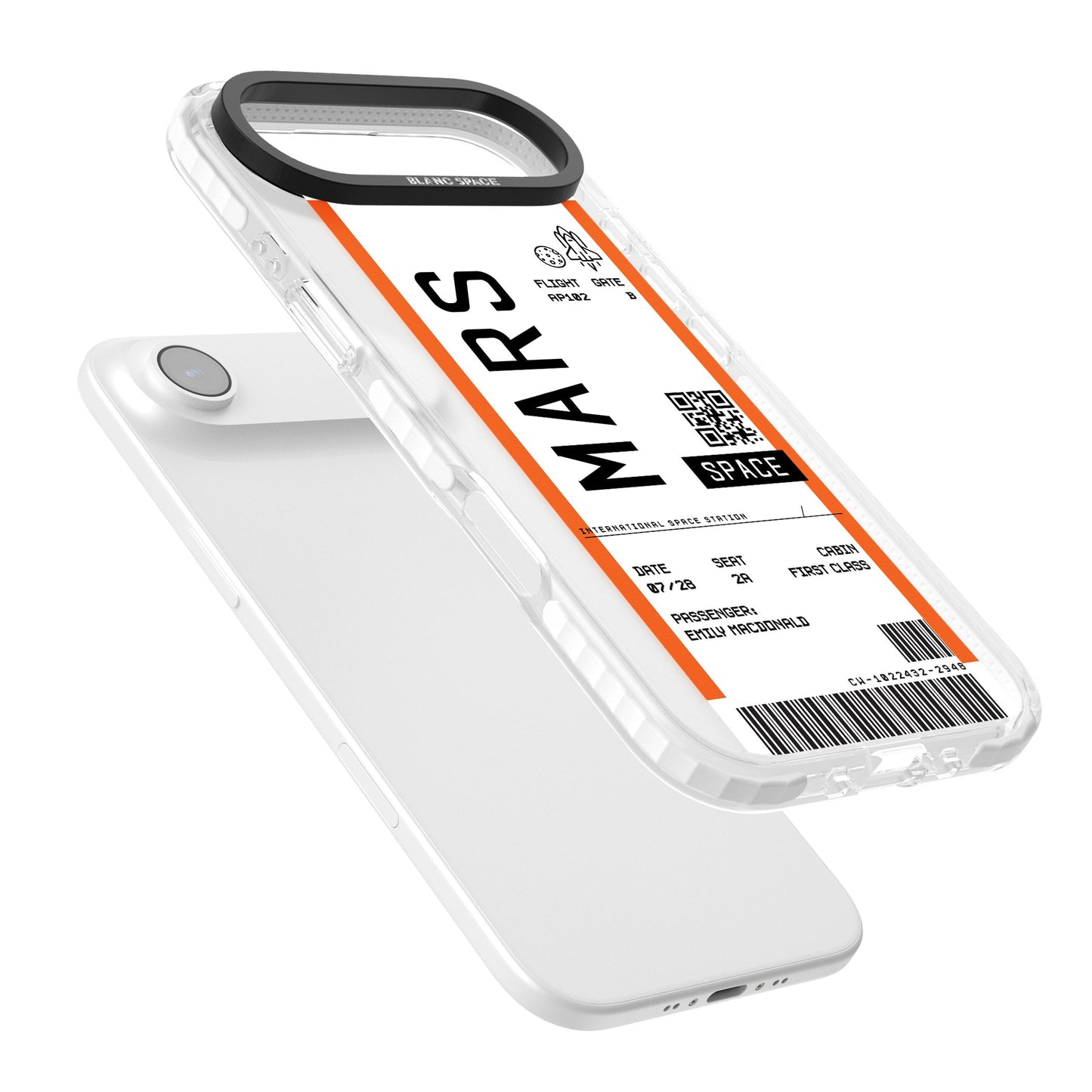 Personalised Mars Travel Ticket