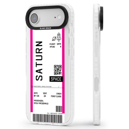 Personalised Saturn Travel Ticket