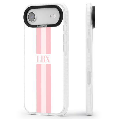 Personalised Minimal Pink Stripe