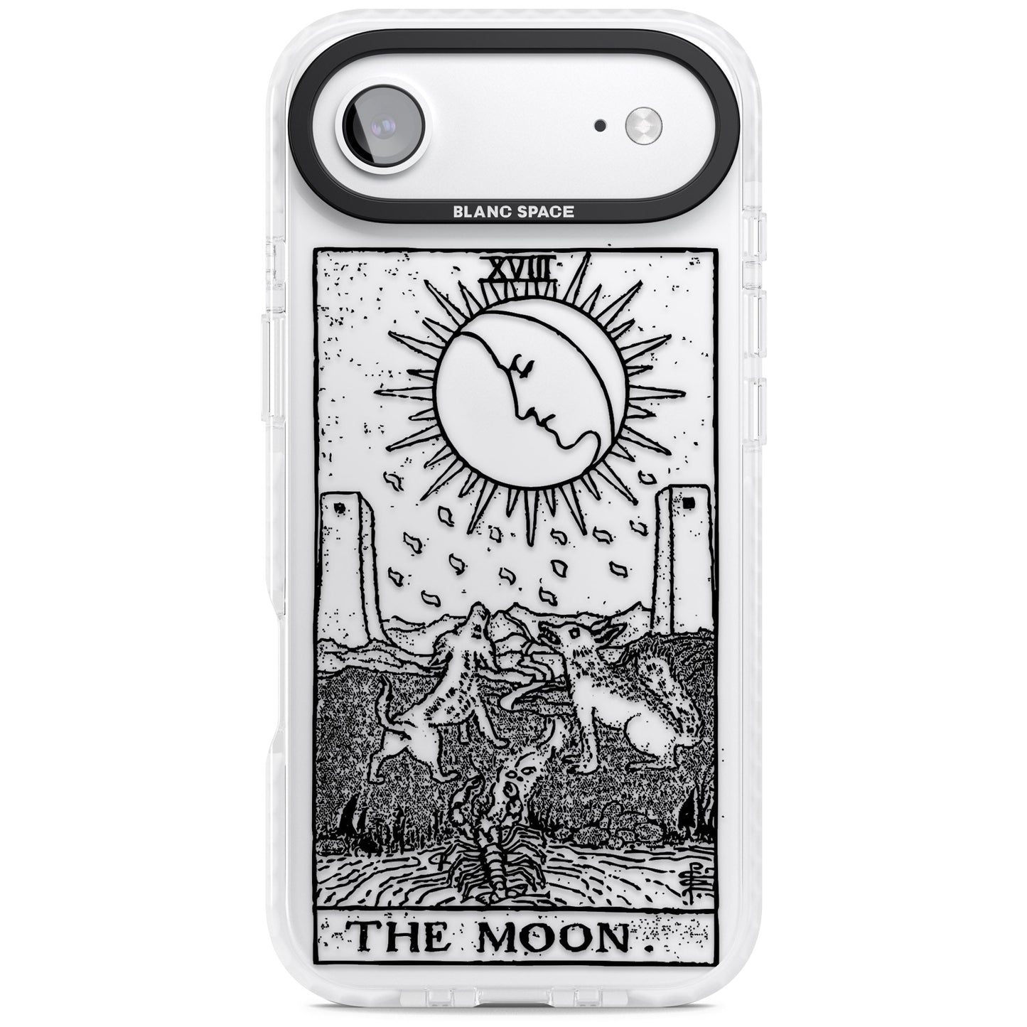Personalised The Moon Tarot Card (Clear)