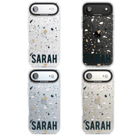 Personalised Terrazzo Blue, Pink, Brown