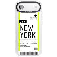 Personalised New York Boarding Pass