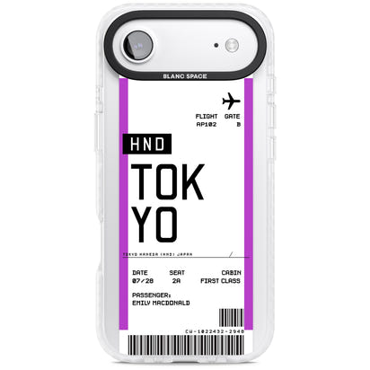 Personalised Tokyo Boarding Pass
