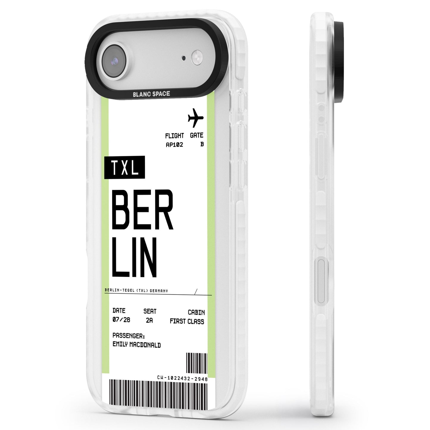 Personalised Berlin Boarding Pass