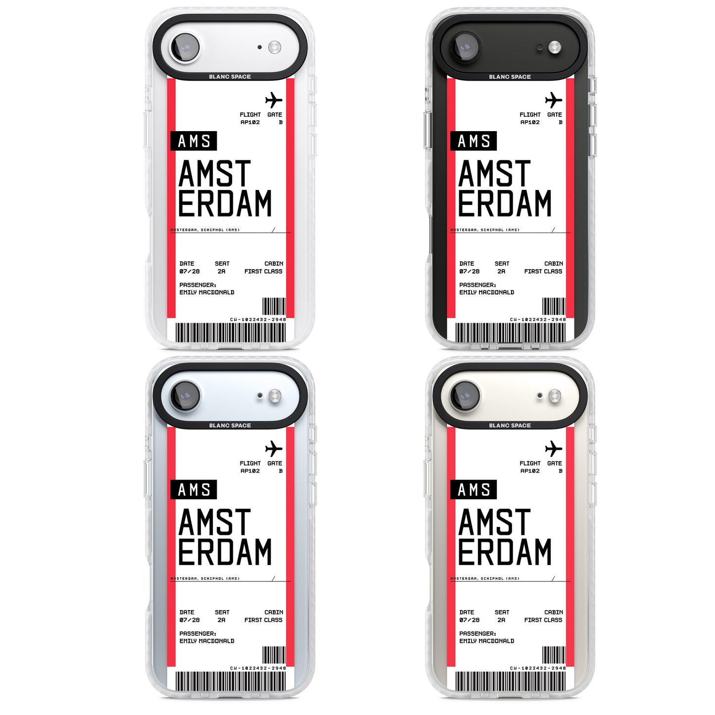 Personalised Amsterdam Boarding Pass