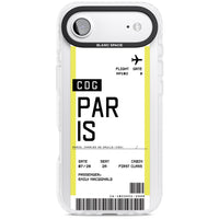 Personalised Paris Boarding Pass