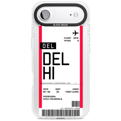 Personalised Delhi Boarding Pass