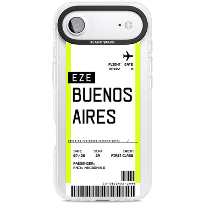Personalised Buenos Aires Boarding Pass
