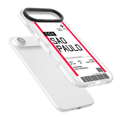 Personalisierte Bordkarte für São Paulo