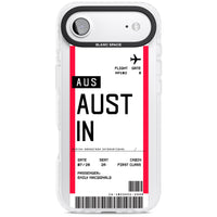 Personalised Austin Boarding Pass