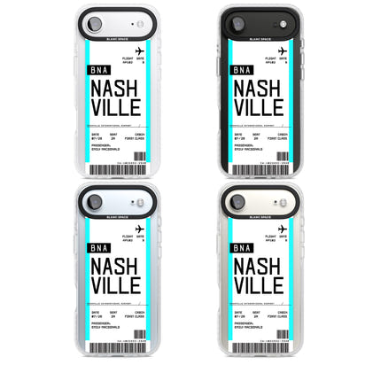 Carte d'embarquement personnalisée pour Nashville
