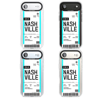 Carte d'embarquement personnalisée pour Nashville
