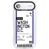 Personalised Washington D.C. Boarding Pass