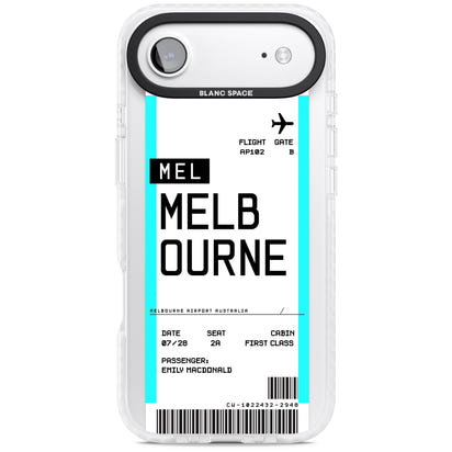 Personalised Melbourne Boarding Pass