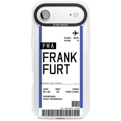 Personalised Frankfurt Boarding Pass