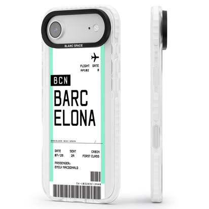 Personalised Barcelona Boarding Pass