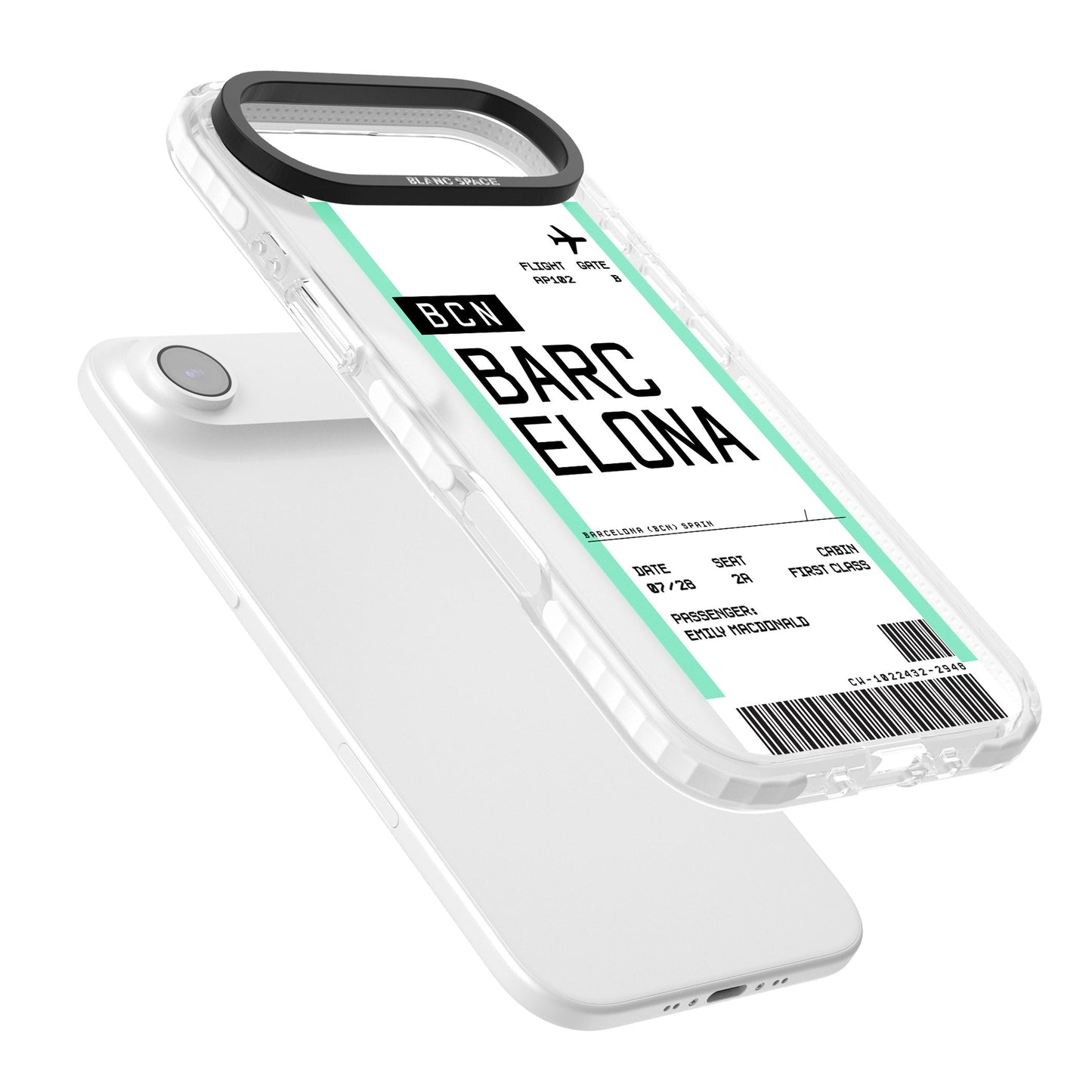 Personalised Barcelona Boarding Pass